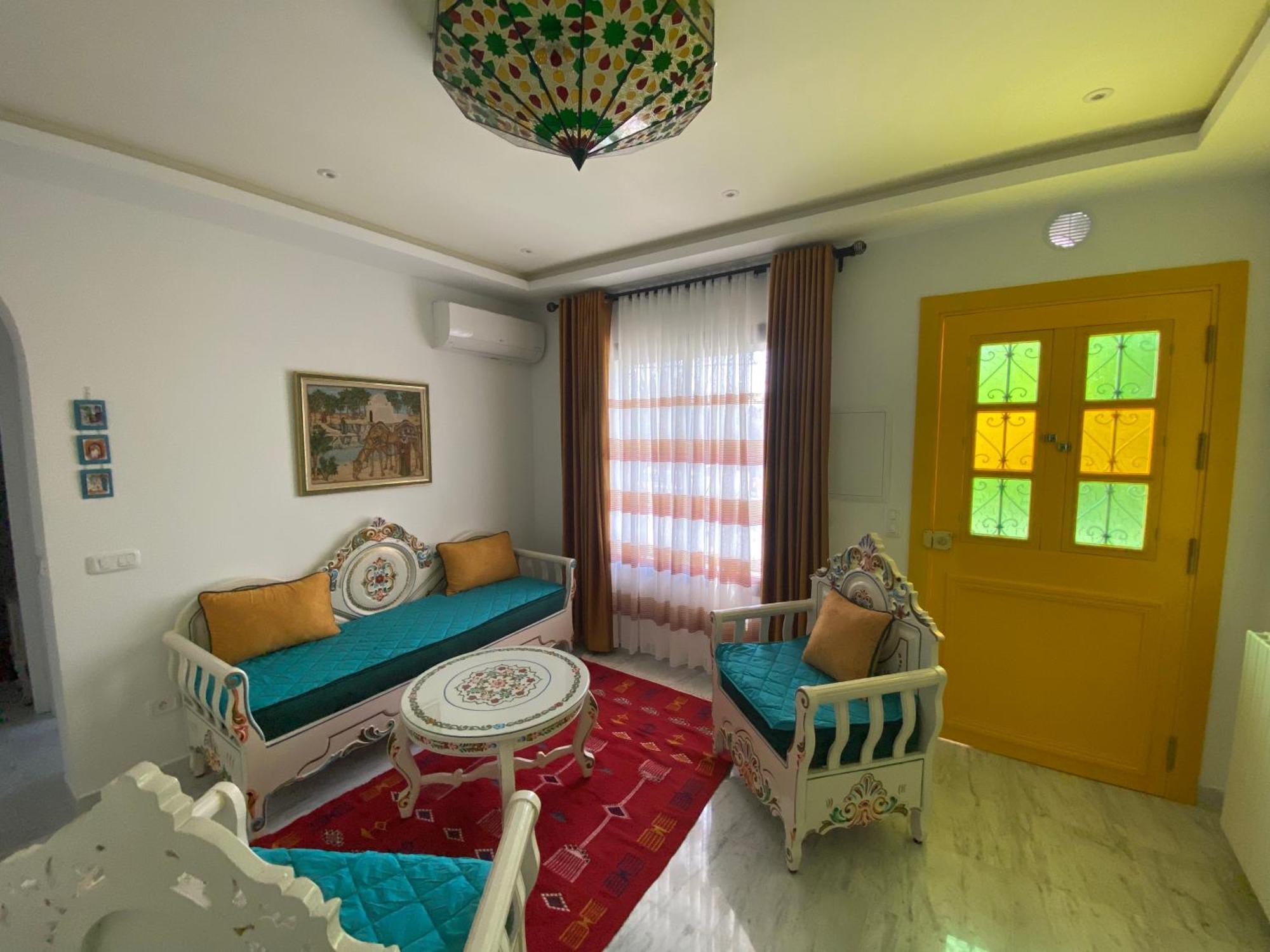 Marsa-Sidi Bousaid Cosy Authentic Apartment Ла-Марса Экстерьер фото